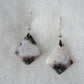 Purple Moss Agate & Sterling Silver Earrings  Purple gemstones hold significant and powerful spiritual qualities.  Purple has been associated with wealth, passion, ambition, magic, awareness, mystery, tranquility, inspiration, understanding, calmness and wisdom to name a few. 