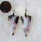 Agate Earrings, Purple Moss Agate Earrings, Women’s Apparel, Women’s Fine Jewelry, Jewelry for Christmas, Jewelry, Girls Jewelry, Gemstone Jewelry, Earrings, Agate, Purple Earrings