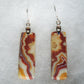 Lace Agate & Sterling Silver Earrings.  Indonesian Lace Agate earrings exhibit a wide variety of colors and amazing complexity.  No two agates are exactly alike, each one being a unique and beautiful creation