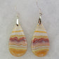 Lace Agate & Sterling Silver Earrings