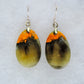 Bumblebee Jasper & Sterling Silver Earrings