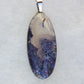 Moss Agate Pendant.  Indonesian Agates exhibit a wide variety of colors and amazing complexity.  