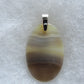 Timor Agate & Sterling Silver Pendant.  Timor Agate from Sumatra.  Indonesian Agates exhibit a wide variety of colors and amazing complexity.  No two agates are exactly alike, each one being a unique and beautiful creation! 