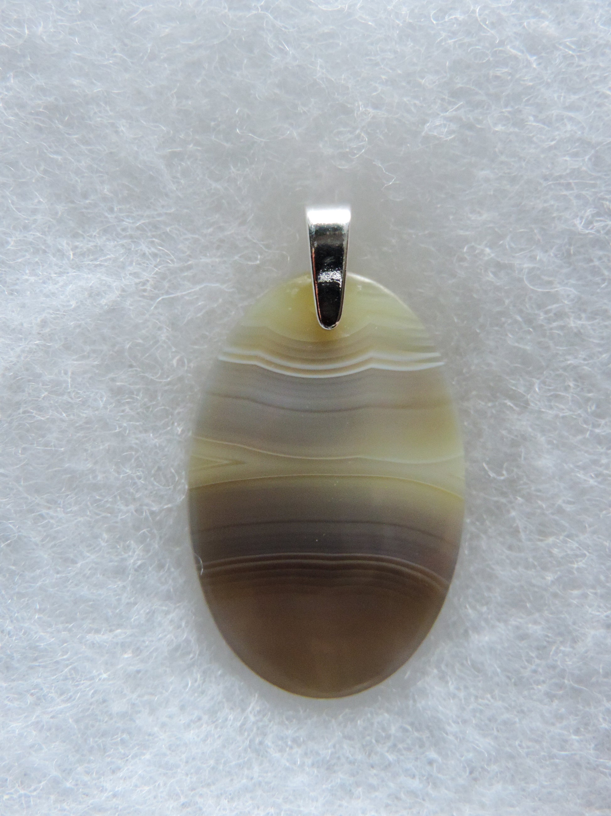 Timor Agate & Sterling Silver Pendant.  Timor Agate from Sumatra.  Indonesian Agates exhibit a wide variety of colors and amazing complexity.  No two agates are exactly alike, each one being a unique and beautiful creation! 