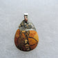 Maligano Jasper & Sterling Silver Pendant