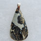 Maligano Jasper & Sterling Silver Pendant.  Maligano Jasper is a specific type of jasper found in Indonesia and forms in ancient volcanic hot springs areas.  It’s named after a small village in Sulawesi, Indonesia and is mined by hand as the village doesn’t have the heavy machinery required for deep excavation mining techniques.  