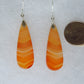 Find your perfect beautiful Indonesian Carnelian Agate Earrings on our store today!!  The bail and earring wire are authentic 925 sterling silver.