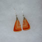 Find your perfect Indonesian Carnelian Agate Earrings on our store today!!  The bail and earring wire are authentic 925 sterling silver.