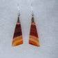 Find your perfect Indonesian Carnelian Agate Earrings on our store!  The bail and earring wire are authentic 925 sterling silver.