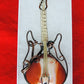 Bloodstone and Mixed Metals Guitar Pendant.
