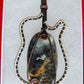 Bloodstone and Mixed Metals Guitar Pendant.  Bloodstone and Mixed Metals  One of a kind guitar pendant that shows off your unique taste!