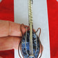 Semi-precious Gemstone and Mixed Metals Guitar Pendant.  Semi-precious Gemstone and Mixed Metals  One of a kind pendant that shows off your unique taste!