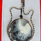 Maligano Jasper and Mixed Metals Guitar Pendant.  Maligano Jasper and Mixed Metals  One of a kind pendant that shows off your unique taste!