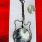 Maligano Jasper and Mixed Metals Guitar Pendant.  Maligano Jasper and Mixed Metals  One of a kind pendant that shows off your unique taste!