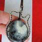 Maligano Jasper and Mixed Metals Guitar Pendant