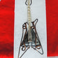 Moss Agate and Mixed Metals Guitar Pendant.  Moss Agate and Mixed Metals  One of a kind pendant that shows off your unique taste!