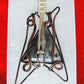Moss Agate and Mixed Metals Guitar Pendant.  Moss Agate and Mixed Metals  One of a kind pendant that shows off your unique taste!