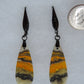 Bumblebee Jasper is named for its yellow, white, orange and black colored banding which resembles a common bumblebee.  This mineral was discovered in the Papandayan Volcano, West Java Province, Indonesia.  The gemstone is truly unique in appearance, fun to wear and is known spiritually for its uplifting, radiant energy. 