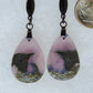 Wear some purple today!  This stone is a natural color, no dyes or heat treatment have been used.  It was photographed without filters in natural light; however, slight color variations may occur due to digitization.  Natural stones can have nooks and crannies, inclusions or small cracks, these distinguishing features lend character to the piece.