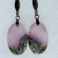 Purple Moss Agate Earrings  Purple gemstones hold significant and powerful spiritual qualities.