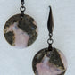 Purple Moss Agate Earrings.  Purple gemstones hold significant and powerful spiritual qualities.  Purple has been associated with wealth, passion, ambition, magic, awareness, mystery, tranquility, inspiration, understanding, calmness and wisdom to name a few. 