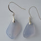  The bail and earring wires are authentic 925 sterling silver.  Wear these original earrings and stand out in a crowd!  Known as the Treasure State, Montana’s landscape is an abundant resource for precious and semi-precious stones.  One of the semi-precious stones, Madison Blue Agate, are featured in these earrings.  
