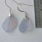  The bail and earring wires are authentic 925 sterling silver.  Wear these original earrings and stand out in a crowd!  Known as the Treasure State, Montana’s landscape is an abundant resource for precious and semi-precious stones.  One of the semi-precious stones, Madison Blue Agate, are featured in these earrings.  