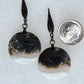 Purple Moss Agate Earrings
