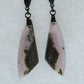 Purple Moss Agate Earrings