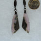 Purple Moss Agate Earrings