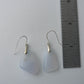  The bail and earring wires are authentic 925 sterling silver.  Wear these original earrings and stand out in a crowd!  Known as the Treasure State, Montana’s landscape is an abundant resource for precious and semi-precious stones.  One of the semi-precious stones, Madison Blue Agate, are featured in these earrings.  
