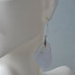  The bail and earring wires are authentic 925 sterling silver.  Wear these original earrings and stand out in a crowd!  Known as the Treasure State, Montana’s landscape is an abundant resource for precious and semi-precious stones.  One of the semi-precious stones, Madison Blue Agate, are featured in these earrings.  