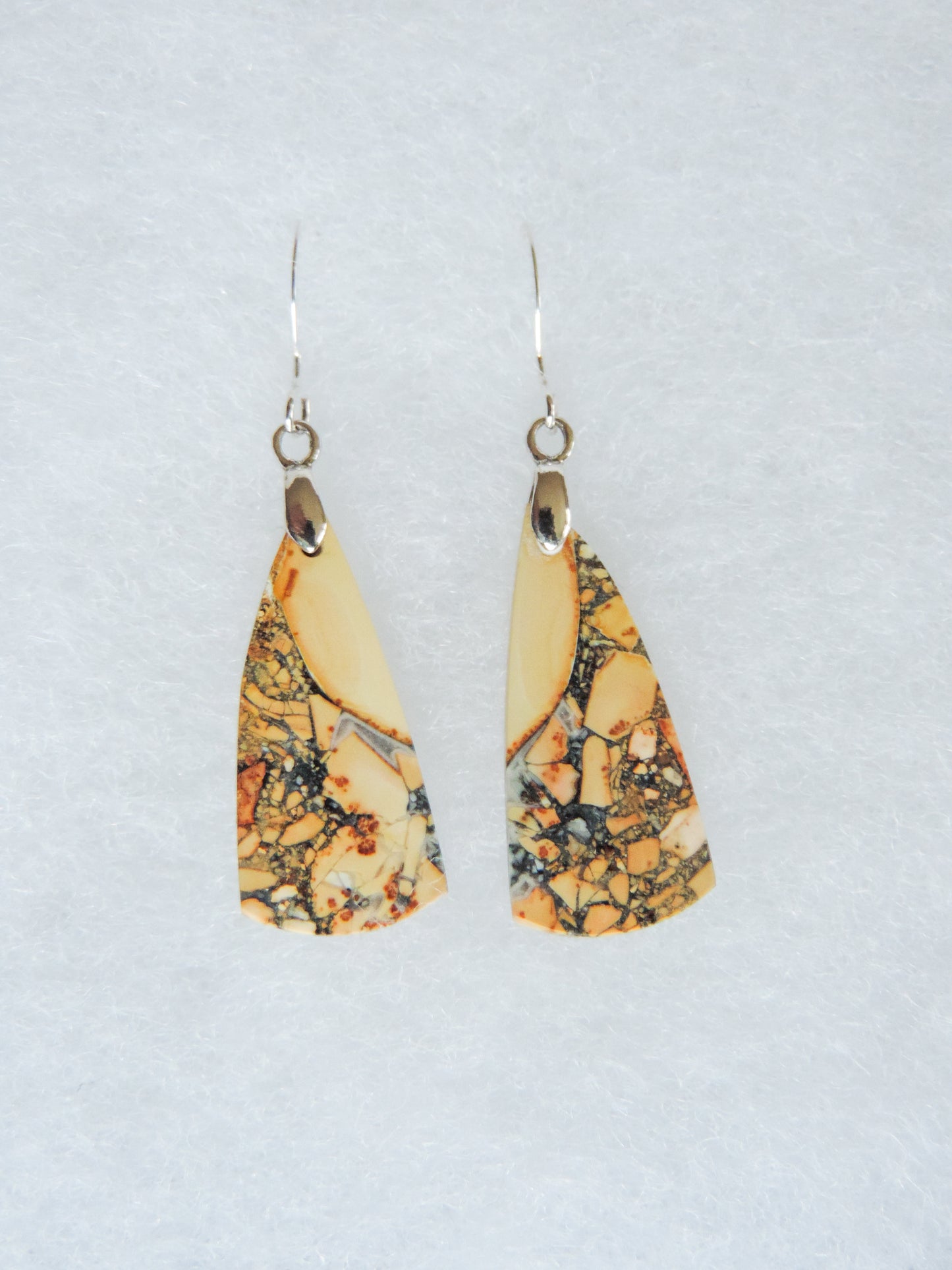 Maligano Jasper & Sterling Silver Earrings