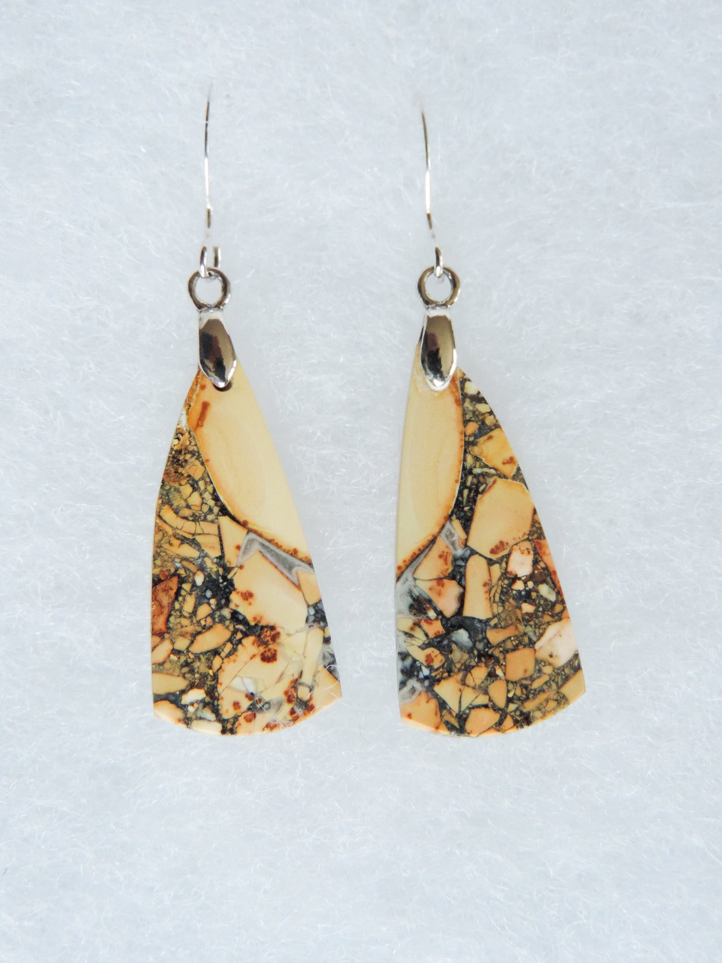 Maligano Jasper & Sterling Silver Earrings