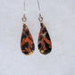 Maligano Jasper & Sterling Silver Earrings.  Exquisite in appearance, this jewelry will compliment your formal or casual attire. 