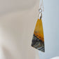 Maligano Jasper is a specific type of jasper found in Indonesia and forms in ancient volcanic hot springs areas.  It’s named after a small village in Sulawesi, Indonesia and is mined by hand. Exquisite in appearance, this jewelry will compliment your formal or casual attire.   The bail and earring wires are authentic 925 sterling silver.