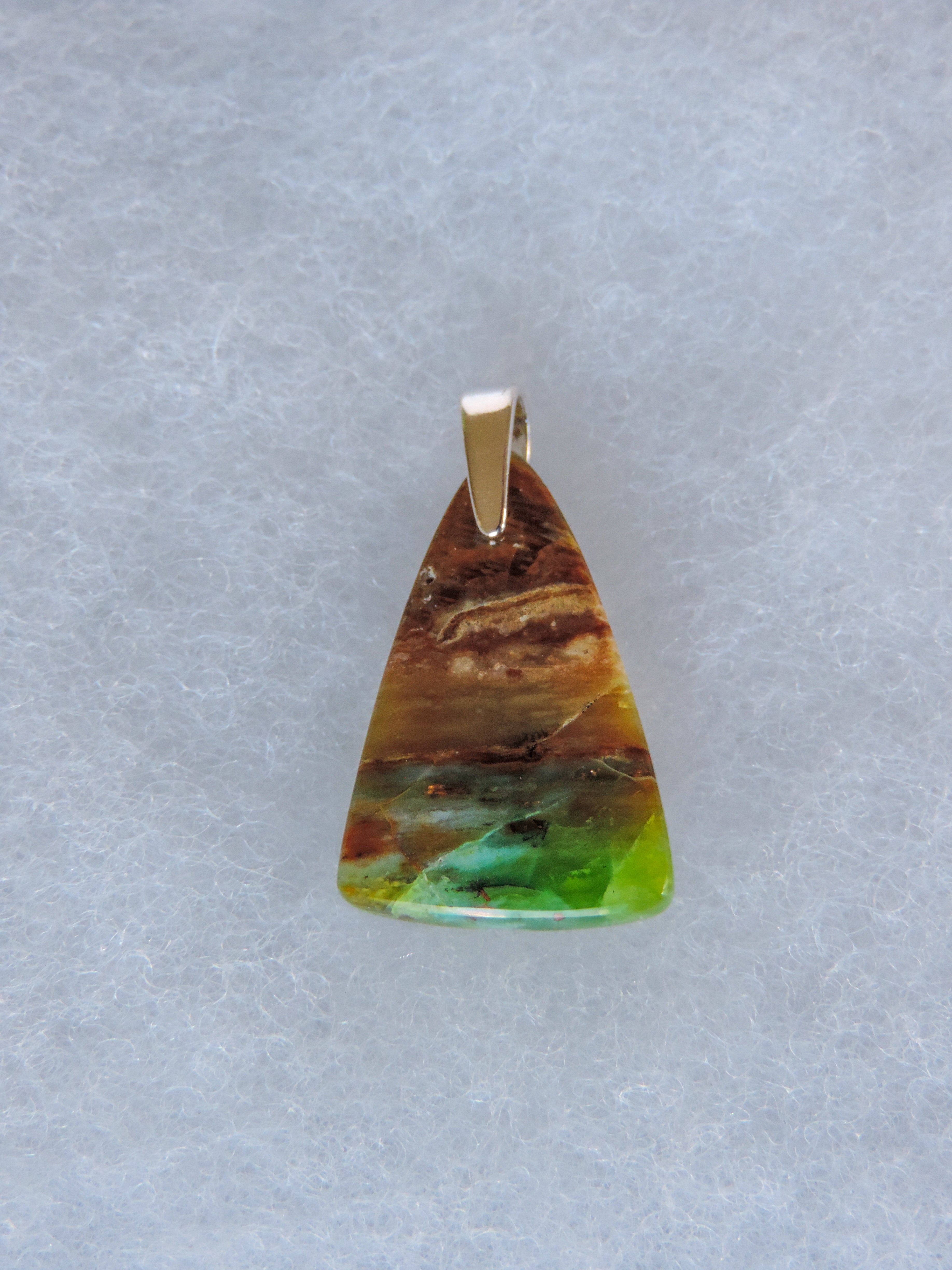 Indonesian Opalized Wood outlet Pendant