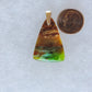 This stone is a natural color, no dyes or heat treatment have been used.  It was photographed without filters in natural light; however, slight color variations may occur due to digitization.  Natural stones can have nooks and crannies, inclusions or small cracks, these distinguishing features lend character to the piece.