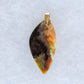 Indonesian Blue Opalized Wood Pendant.  Extremely rare and lovely, Indonesian Blue Opalized Wood is a cherished material used by lapidary artists for creating stunning pieces of jewelry. 