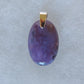 Purple Moss Agate Pendant & Sterling Silver.  Purple Moss Agate Pendant.  Purple gemstones hold significant and powerful spiritual qualities.  Purple has been associated with wealth, passion, ambition, magic, awareness, mystery, tranquility, inspiration, understanding, calmness and wisdom to name a few. 