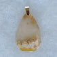 Moss Agate Pendant & Sterling Silver.  Moss Agate Pendant.  Indonesian Agates exhibit a wide variety of colors and amazing complexity.  No two agates are exactly alike, each one being a unique and beautiful creation