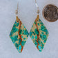 Blue Sea Sediment Earrings