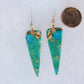 Pick your favorites and enjoy!     The bail and earring wire are authentic 925 sterling silver.Pick your favorite Blue Sea Sediment Earrings and enjoy!     The bail and earring wire are authentic 925 sterling silver.