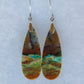 Your Blue Opalized Wood Earrings will be shipped the same day in most cases, Monday through Friday.  Orders will be shipped first class USPS, which takes 3-4 days in the U.S. for delivery