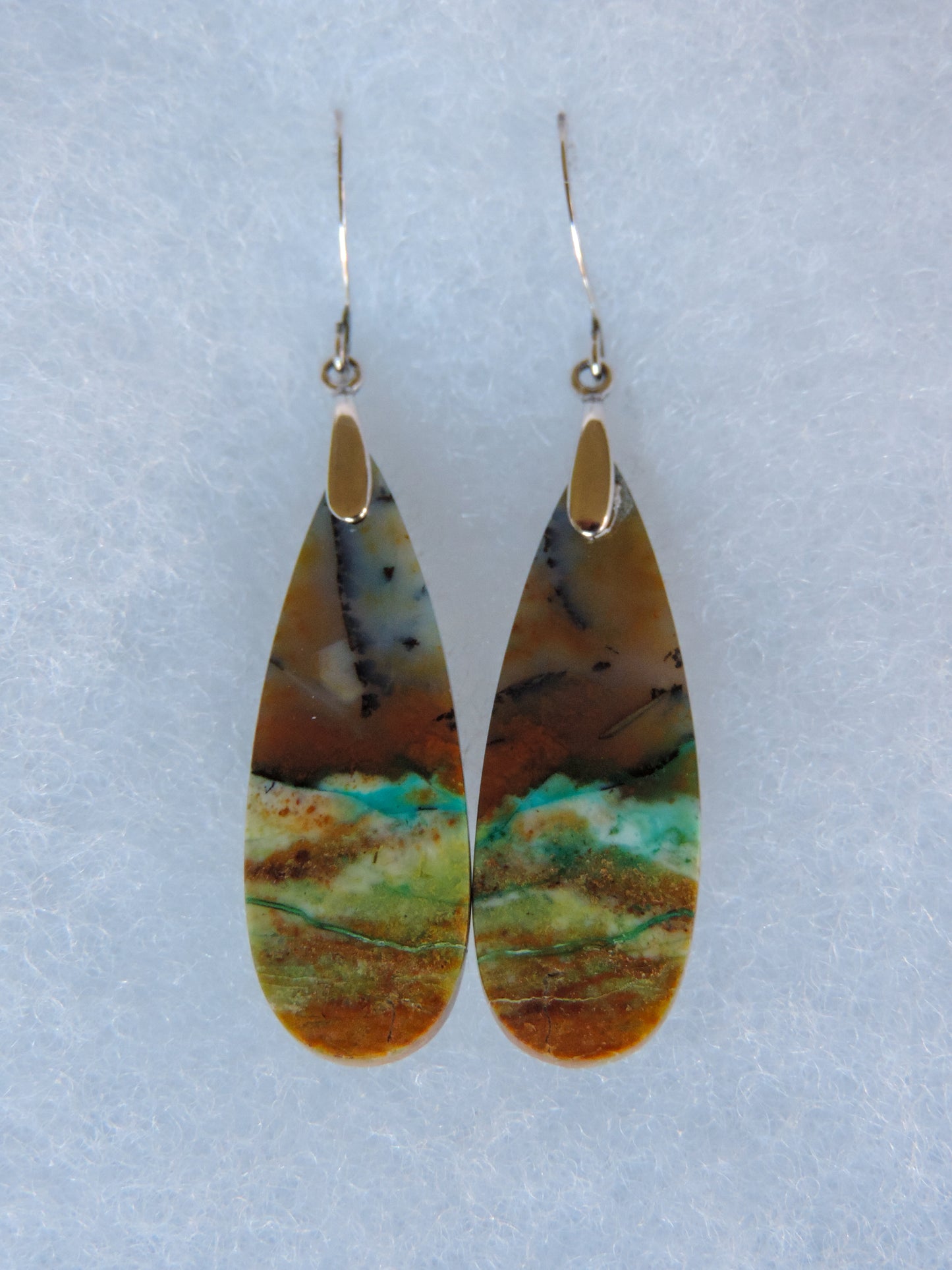 Your Blue Opalized Wood Earrings will be shipped the same day in most cases, Monday through Friday.  Orders will be shipped first class USPS, which takes 3-4 days in the U.S. for delivery