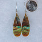 Your Blue Opalized Wood Earrings will be shipped the same day in most cases, Monday through Friday.  Orders will be shipped first class USPS, which takes 3-4 days in the U.S. for delivery.  If your earrings arrive damaged or you are dissatisfied, please contact us upon receipt of item.