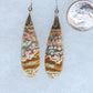 Pick your favorite Indonesian River Jasper & Sterling Silver Earrings and enjoy!     The bail and earring wire are authentic 925 sterling silver. 