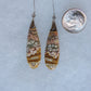 Pick your favorite Indonesian River Jasper & Sterling Silver Earrings and enjoy!     The bail and earring wire are authentic 925 sterling silver. 
