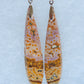 Indonesian River Jasper & Sterling Silver Earrings.  Jasper is an opaque variety of chalcedony (agate), and comes in a multitude of colors with unique patterns and habits.  Like agate, the names of various jaspers come from their color, their pattern, or from a place name, such as Indonesian River Jasper.  So many wonderful options to choose from.