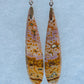 Pick your favorite Indonesian River Jasper & Sterling Silver Earrings and enjoy!     The bail and earring wire are authentic 925 sterling silver.